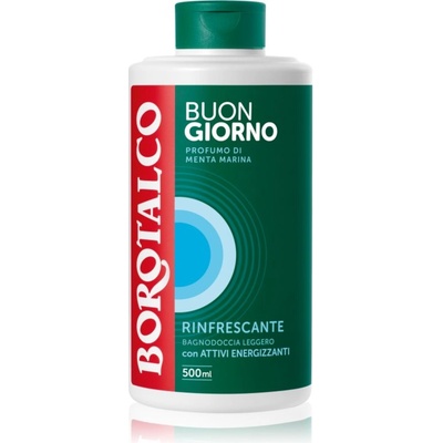 Borotalco Good Morning Refreshing освежаващ душ гел аромати Sea Mint 500ml