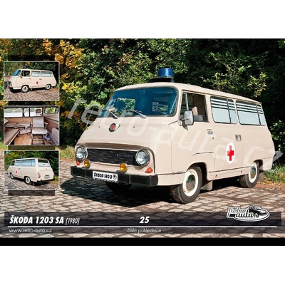 Pohlednice č. 25 - ŠKODA 1203 SA (1980)
