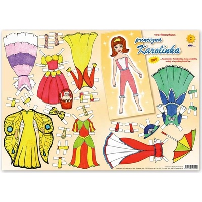 MFP paper s.r.o. Vystřihovánky MFP Karolínka – Zboží Mobilmania