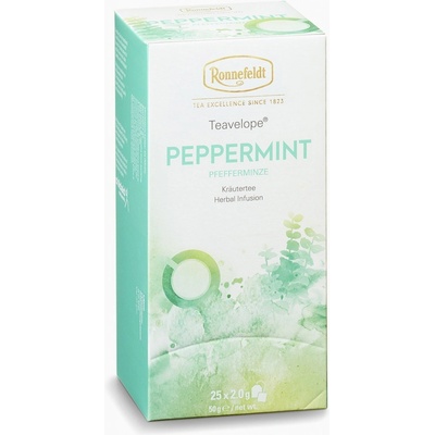 Ronnefeldt Teavelope Peppermint čaj 25 sáčků á 2 g