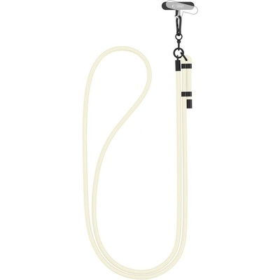 Tech-Protect Универсален ремък за смартфон от Tech-Protect C1S Rope CrossBody - Chalk (5906302312023)