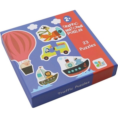 ANDREU Toys - Пъзел за най-малките 23 броя - Трафик