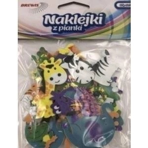 Brewista Foam jungle stickers 24pcs