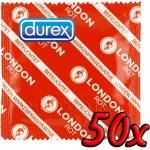 Durex London Rot 50 pack