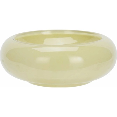 MADAM STOLTZ Skleněná miska Honey sklo žlutá 26 cm
