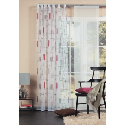 HOME WOHNIDEEN hotová záclona 48102 0868 zelena 245x140 cm (v x s)