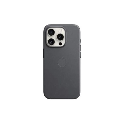 Apple Калъф Back Cover за iPhone 15 Pro FineWoven Black