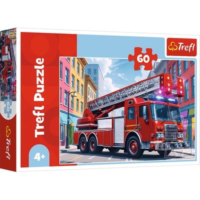 TREFL Hasičský vůz 60 dílků