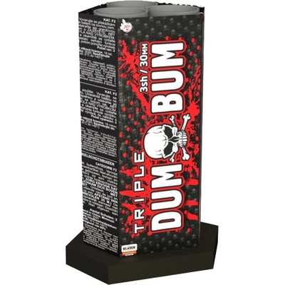 Guľové pumy Dumbum triple shot 30 mm