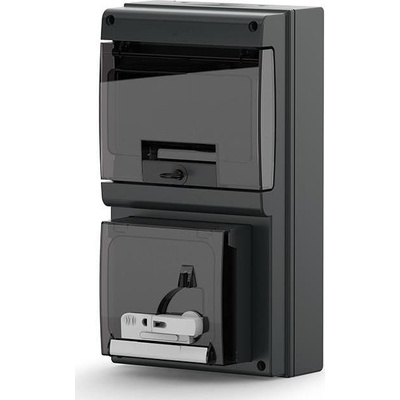 SCAME Контакт шуко 16A с ДТЗ IP56 IK08 за зареждане на електрически и хибридни автомобили до 3, 7kW - 204. UB11M-UNA (204.UB11M-UNA)