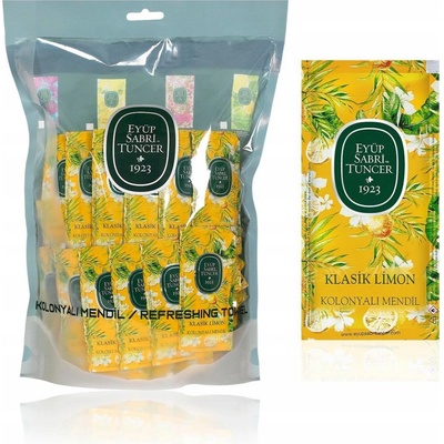 EYÜP SABRİ TUNCER 1923 Kolonya/kolínské vlhčené ubrousky Klasik Citrón 150 ks