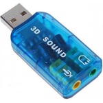  USB звукова карта No brand 5.1, 3D sound - 17009 (DE-17009) Звукови карти
