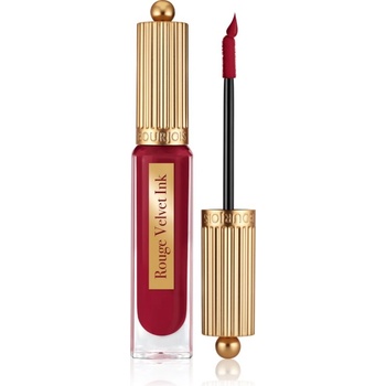 Bourjois Rouge Velvet Ink течно червило с матиращ ефект цвят 10 Re(d)Belle 3.5ml
