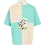 KENZO Блуза с яка KENZO Men's Short Sleeve Polo Shirt - Aqua