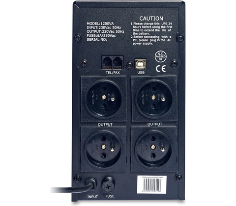 EUROCASE EA200LED 1200VA