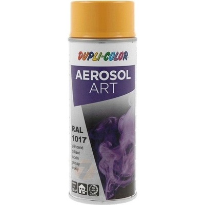 Motip Dupli Color ART farba v spreji 400 ml RAL 1017 šafránová žltá lesklá