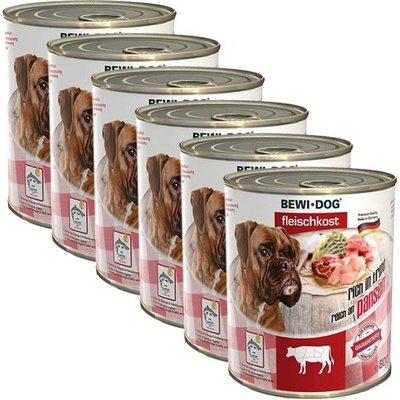 Bewi Dog bohaté na držky 6 x 800 g