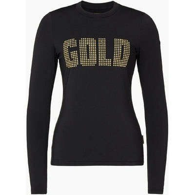 Goldbergh Tričko Aurea Long Sleeve Tee Black