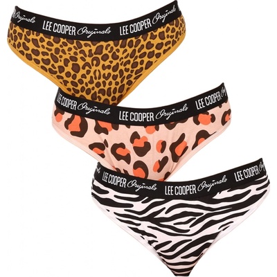 Lee Cooper 3PACK dámske nohavičky viacfarebné LCUWPANT3P0106 1769887