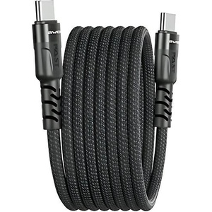 Awei кабел магнитен за USB, черен (Awe000202)