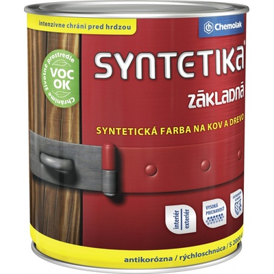 Chemolak Syntetika antikorozní S2000 9l 0110