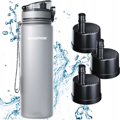 Aquaphor City 0,8 l strieborná/sivá