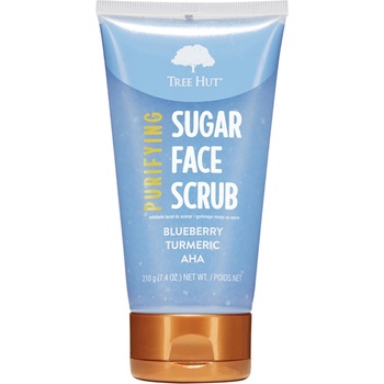 Tree Hut Face Scrub Blueberry & Turmeric Ексфолиант за лице дамски 210gr