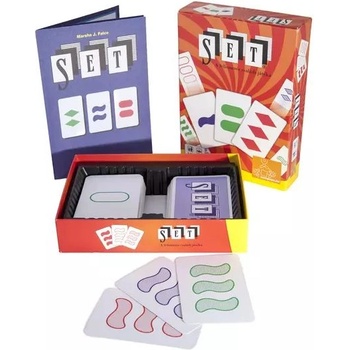 Set Enterprises Set - настолна игра за разпознаване на модели на унгарски език (3366-182)