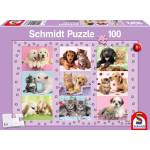 Schmidt Spiele - Puzzle My Animal Friends 100 - 100 piese