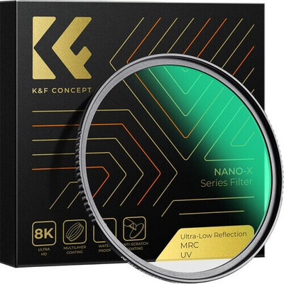 K&F Concept NANO-X series ultra-low reflection UV 67mm
