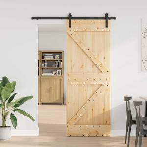 vidaXL Преплъзваща се врата NARVIK 80 x 210 см (152, 5 см) (3445206)