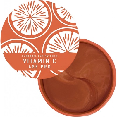 Victoria beauty AGE PRO Vitamin C Projasňující hydrogelové oční masky s kyselinou hyaluronovou 60 ks