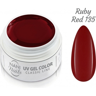 NANI UV gél Classic Line Ruby Red 5 ml