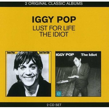 POP IGGY: LUST FOR LIFE/THE IDIOT CD