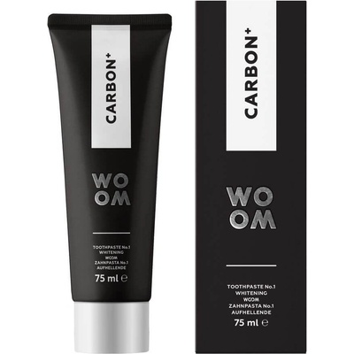 Woom Čierna bieliaca CARBON + 75 ml