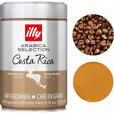 Illy káva Arabica Costa Rica zrnková 250 g