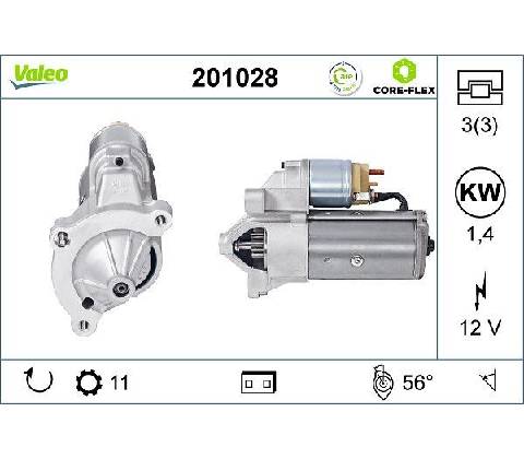 Startér VALEO 201028