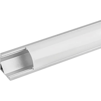 ULTRALUX ПРОФИЛ АЛУМИНИЕВ ЗА led ЛЕНТА ОТКР. МОНТАЖ ГЪВКАВ 2м (apn217)