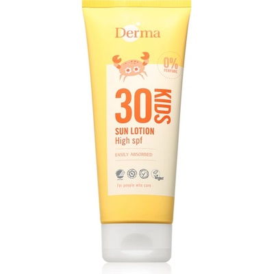 Derma Kids детско мляко за тен SPF 30 200ml