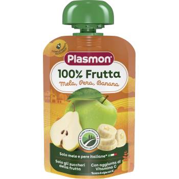 Plasmon Плодова закуска микс от плодове 6+м 100г