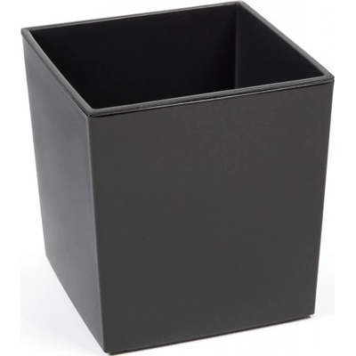 Lepaso Plastový květináč Juka 300x300 mm antracit