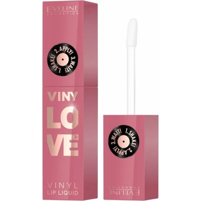 Eveline VinyLove dlouhotrvající tekutá rtěnka s vinylovým efektem 05 Rosy 4 ml