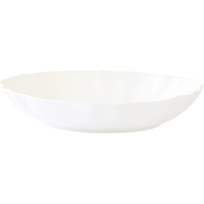 Easy Life Porcelánová miska Perle Bianco vlnitý okraj 12 cm