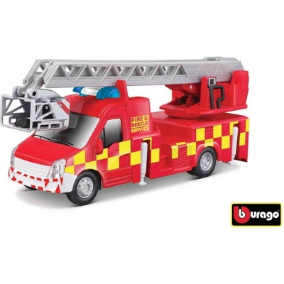 Bburago servisné vozidlá Fire Truck with Ladder 1:43