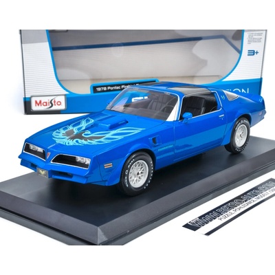 Pontiac Firebird Trans Am 1978modrá metalíza/dekor MAISTO 1:18