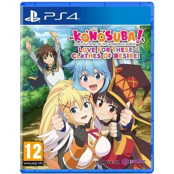 PQube Konosuba! God's Blessing on this Wonderful World! Love for these Clothes of Desire! (PS4)