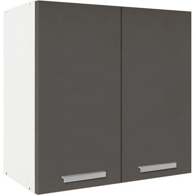 Matis Кухненски шкаф горен с две врати in v80 сив