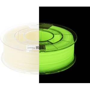Spectrum 80470 3D филамент, S-Flex 90A, 1, 75mm, 500g, Зелен (Светещ в тъмното) (80470)
