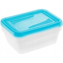 Keeeper Plastové nádoby na potraviny do mrazáku 3 x 1,25 l