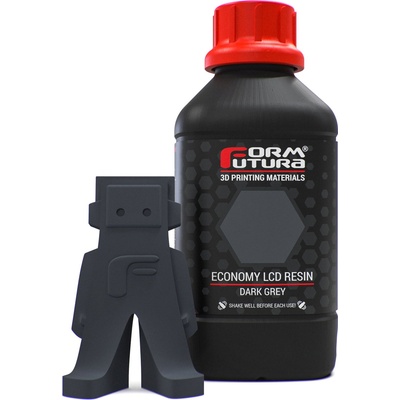 Formfutura Economy LCD Resin Dark Grey - 1.000 g (ECORESN-DGRY-01000)